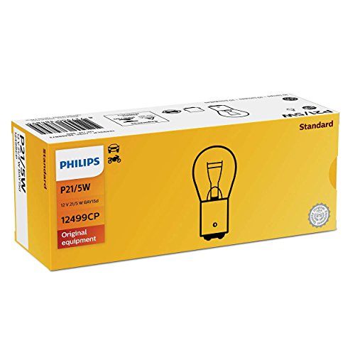 Preisvergleich Produktbild PHILIPS GLÜHBIRNE BLINKLICHT BREMSLICHT NEBELSCHLUSSLEUCHTE 12V 21 / 5W BAY15d