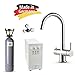 Produktbild Sprudel-Lok Sprudel aus dem Wasserhahn! Untertisch-Trinkwassersystem - Trinkwassersprudler NEUHEIT! inkl. 3-Wege-Zusatzarmatur Impreza + 2 Kg CO2 Flasche und Anschluss-Set. Made in Germany