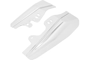 HCmotorku Déflecteur de chaleur pour moto Harley Touring Road King Electra Glide Street Glide Road Glide Ultra Classic 2001-2008 Chrome