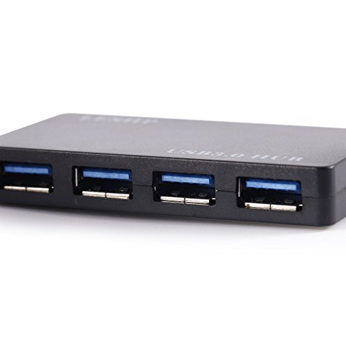 Hub USB 3 0 con 4 puertos LESHP USB 3 0 con LEDs de notificaciones Alta Velocidad Compatible con las Sistemas de Windows 8 7 XP Vista Mac OS LINUX negro reviews Hub USB 3 0 con 4 puertos LESHP USB 3 0 con LEDs de notificaciones Alta Velocidad Compatible con las Sistemas de Windows 8 7 XP Vista Mac OS LINUX negro