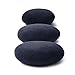 Vercart (TM) - 3D Artificial Living Stone Cases/Covers(Without Stuffing) 8"x8" Dark Grey - Throw Pillows Plush Toys For Children Creative Home Decoration Photo Or Film Props (00626)