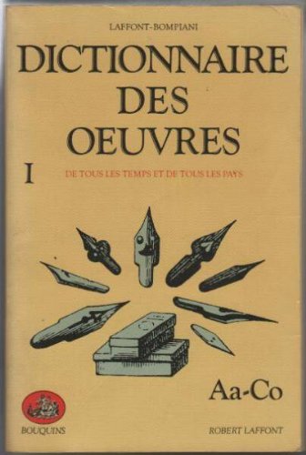 couverture de : Dictionnaire des oeuvres de tous les temps et de tous les...