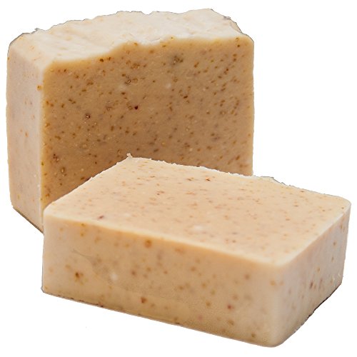 2 PACK - Goats Milk Honey Oats Soap - Excellent for eczema, psoriasis and acne - Pack Weight: 200g min