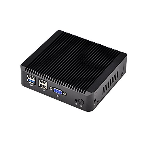 Tiny PC Linux Windows Computer with Intel Baytrail Quad Core 4G Ram 128G SSD Industrail X86 Nettop - 8