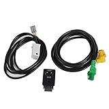  Dengzhu RCD510 - Cable conmutador USB y AUX (para VW Passat, B6, B7, CC, GOLF MK6, JETTA)