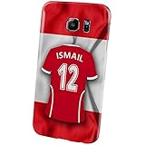 <h2>PhotoFancy Samsung Galaxy S6 Handyh&uuml;lle Premium � Personalisierte H&uuml;lle mit Namen Ismail � Case mit Design Fu&szlig;ball-Trikot...</h2>