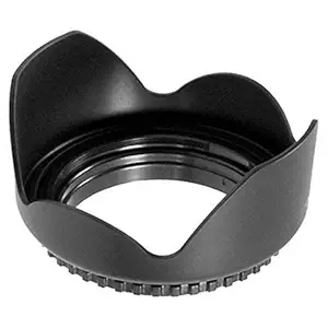 SHOMEX 52mm Flower Lens Hood Screw Mount for Canon Nikon Sony Olympus Pentax & All Other Digital SLR Cameras