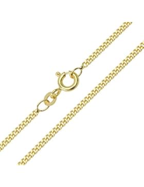 Panzerkette 333 / 8 Karat Gelbgold Breite 2,10mm Unisex Goldkette Halskette Collier NEU