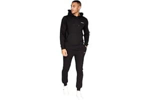 Crosshatch full tracksuit Hooded Fleece Sweatshirt Zip Up Hoodie Jacket Sweatpants Joggers by Jeanbase