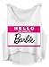 Produktbild erdbeerloft - Damen Barbie Crop Top Bauchfrei, One Size, Weiß