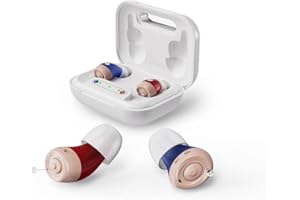 JINGHAO Amplificatore sonoro ricaricabile, Dispositivo assistente audio ricaricabile, 2 pezzi