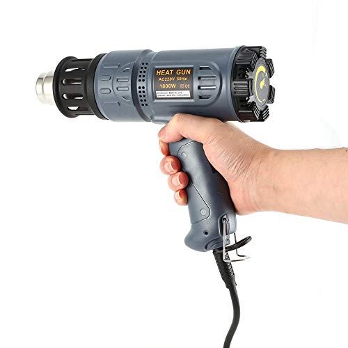 1800W Hot Air Gun Thermostat Heat Gun Hot Air Blower Shrink Wrapping Thermal Power Tool Soldering Gun Heat Air Gun
