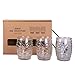 Produktbild Ronin Bar Collection Cocktail Set Tiki Glasses, Premium Geschenkbox mit 3 Tiki Gläsern aus Glas mit Fratze, Hawaiian Cocktail