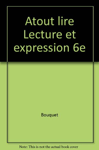 ATOUT LIRE 6Ø ELEVE en ligne ATOUT LIRE 6Ø ELEVE en ligne