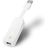 TP-Link UE300 Adattatore da USB 3.0 a Gigabit Ethernet, Porta USB 3.0 e RJ45 10/100/1000 Mbps, Design Pieghevole e Portatile,