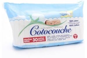COTOCOUCHE COUCHES 100% COTON 2EME AGE X30 Tetra Medical