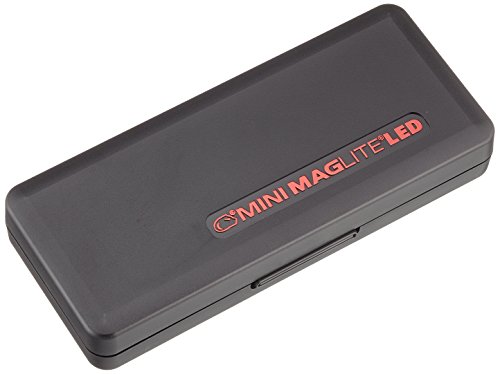 Mag-Lite Mini 2AA LED,97 Lumen, 17 cm schwarz inkl. 2 Mignon-Batterien und Nylonholster, SP2201H - 2