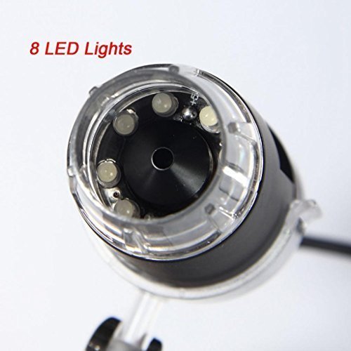 NEW!! 50-500X Practical 2MP USB 8 LED Light Digital Microscope Endoscope Camera Magnifier RS.4520 (41.00% Off) - Amazon