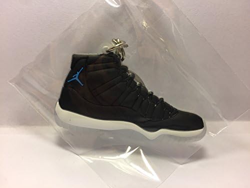 Jordan XI 11 Space Jam Black/Blue Sneakers Shoes Keychain Keyring AJ 23 Retro by DarrellsWorld