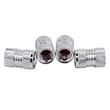 ✅ UNIVERSAL EINSETZBAR: Alle unsere hochwertigen Kappen Sets eignen sich auch ideal für das Motorrad, LKW, Quad/ATV, Anhänger, Fahrrad oder auch Wohnmobil. Die Ventilkappen passen Universal auf alle gängigen Reifenventile mit Gewinde DIN 7756 Standard Ventile (Schrader Ventil)