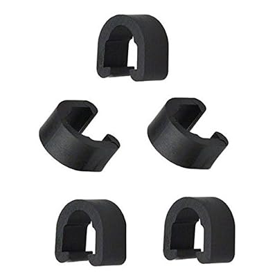 Générique 5 guide câble c clip support plastique MTB VTT VELO FIXIE attache cadre vintage