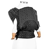 NEUGEBORENE & BABYS: Die Tuchtrage im Design Saint Tropez Anthrazit wächst mit Ihrem Kind - sie eignet sich für Babies ab Geburt mit einer Größe von 56 - 80 cm und einem Gewicht von 3,5 bis 15 kg.