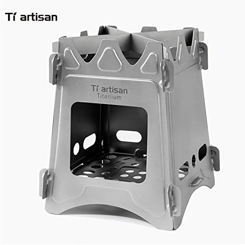 Tiartisan Multi-fuel Backpacking Titanium Stove for Camping and Survival