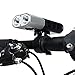 Produktbild MUTANG USB Wiederaufladbare Fahrrad Licht Set 2x700 Lumen Fahrradbeleuchtung Fahrrad Scheinwerfer Vorne Lampe Mountainbike Licht Radfahren Licht Led Fahrrad Licht Wasserdicht IP65