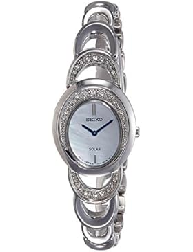 Seiko Damen-Armbanduhr Solar Analog Quarz Edelstahl SUP295P1