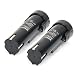 Produktbild [2 Stück] REEXBON Ersatz Akku Panasonic 2,4V 3000mAh Ni-Mh Ersatzakku für Panasonic EY9021 EY9021B EY903 EY6220B EY6220DR EZ1320 EZ502 EZ581 EZ902