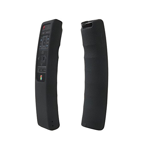 SIKAI Anti-chute Housse de Protection en Silicone pour Samsung BN59-01220M BN59-01220J BN59-01220E BN59-01221B télécommande Coque Étuis de pour Samsung Remote Skin Sleeve (Noir)