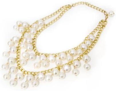 Necklace Statement necklace Pearl necklace XXL Necklace gold/cream