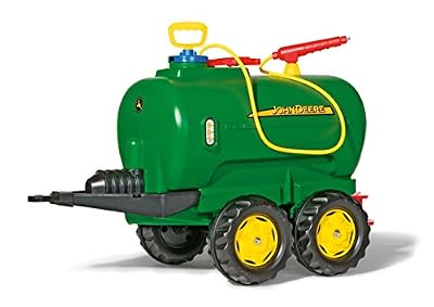 rolly toys - 12 275 2 - Remorque - Citerne Rollytanker John Deere - Deux Essieux + Pompe + Arroseur