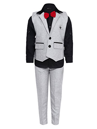 AJ Dezines kids party wear waistcoat suit set for boys RS.989 (67.00% Off) - Amazon AJ Dezines kids party wear waistcoat suit set for boys RS.989 (67.00% Off) - Amazon