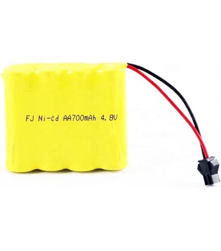 Coonyard 4.8V 800mAh Ni-CD Battery Pack With USB Charger (4 Pack) For Kolegend/Huina 1/18 RC Excavator - View #8