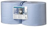 Los paños de papel pueden utilizarse con los dispensadores de soporte de suelo o pared Tork, o con el dispensador de alimentación central Tork Maxi, para coger papel con una mano de manera sencilla