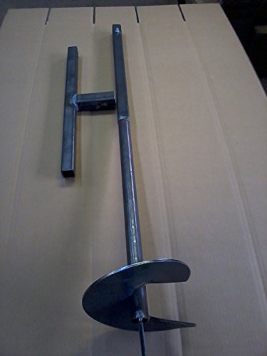 Erdbohrer Erdlochbohrer 200 mm Pflanzbohrer Pfahlbohrer Handbohrer - 2