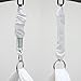 Hammock for Baby | 100% Cotton | white color | suspended cradle with wooden spreader | swing for newborns | suspended rocker chair for infant | small children hanging chair | Weight Capacity 15Kg