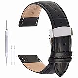 Richtige Breite SELECT: richtige Breite für Ihre Uhr zu wählen, wählen Sie bitte ein Standard-Metrik-Lineal verwenden, um die Stollenbreite oder die Breite des aktuellen Bandes an der Verbindungsstelle zu messen.