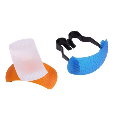 BestOfferBuy - 3 Diffuseurs de Flash de Couleurs pour Appareil Photo DSLR Canon Nikon