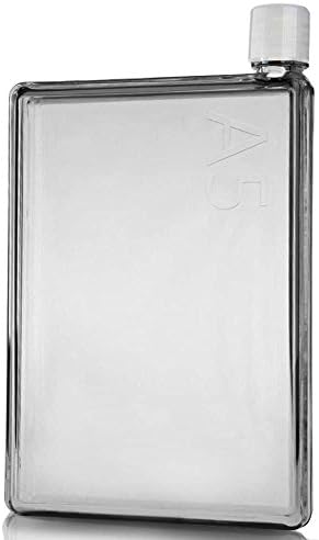 JOYOOO Reusable Slim Water Bottle-Made from Recycled BPA Free Drink Bottle/Water Bottle -A5 420ML (Clear)