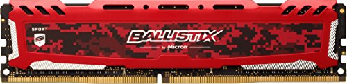 Ballistix Sport LT 4GB DDR4 2400 MT/s (PC4-19200) SR x8 DIMM 288-Pin - BLS4G4D240FSE (Rot)