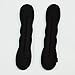 Gleader 2 Pcs Flexible Metal Sponge Hair Styling Curler Bun Maker Tool for Women