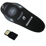 Botones: puntero láser, la visualización de la pantalla en negro, siguiente, anterior pantalla, completa, de encendido / apagado; Teclas de un toque fácil de controlar slideshow