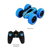 EisEyen - Übergroße Gummireifen eignen sich für jedes Gelände. Genießen Sie das Auto an diesen Orten: Gras im Freien, Boden im Innenbereich, raues felsiges Gelände, Strand, Freundpartnerkinder, um Stunts und Gelächter zu tun und Ihr Leben zu genießen