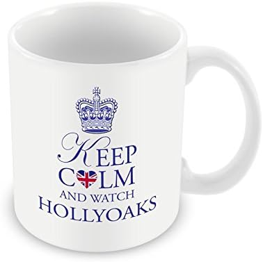 Chalkhill Printing Company Keep Calm Mug - and Watch Hollyoaks