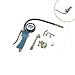 Produktbild ForceSthrength Auto Reifen Manometer Set Universal Gun Digital Display Reifen Manometer Blau