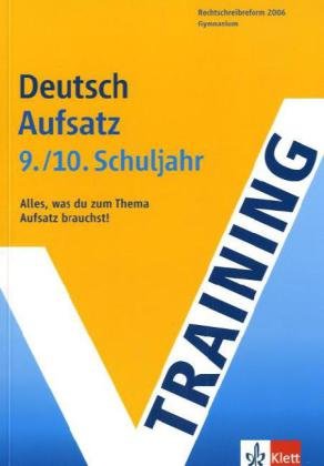 Buch Training Deutsch Aufsatz 9 10 Schuljahr Pdf Online Gisellepauleen