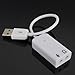 Produktbild Audio-Adapter für Windows und Mac-Computer (USB 2.0, 3D Virtual 7.1)