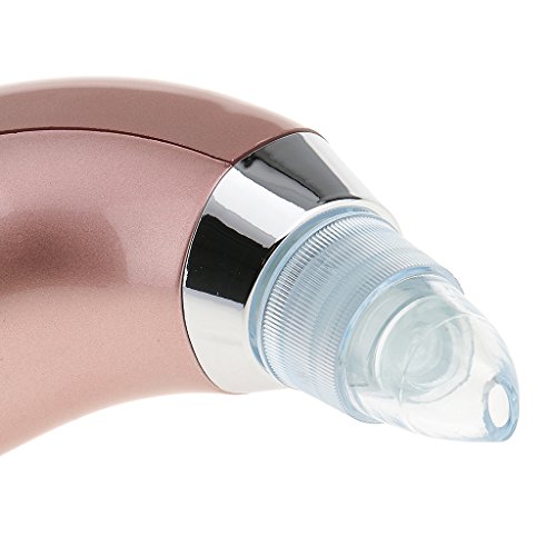 Gazechimp Elektrischer Mitesserentferner Saugergerät, Akne, Pickel, Komedo Entferner Gerät – Pore Cleanser, Blackhead Akne Remover Kit Gesicht Reinigung Kit – Rosa - 5